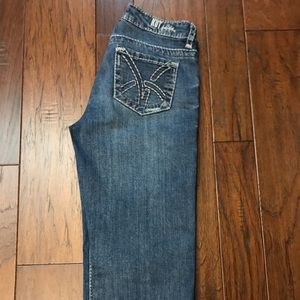 Kut from the Kloth wide leg crop size 4